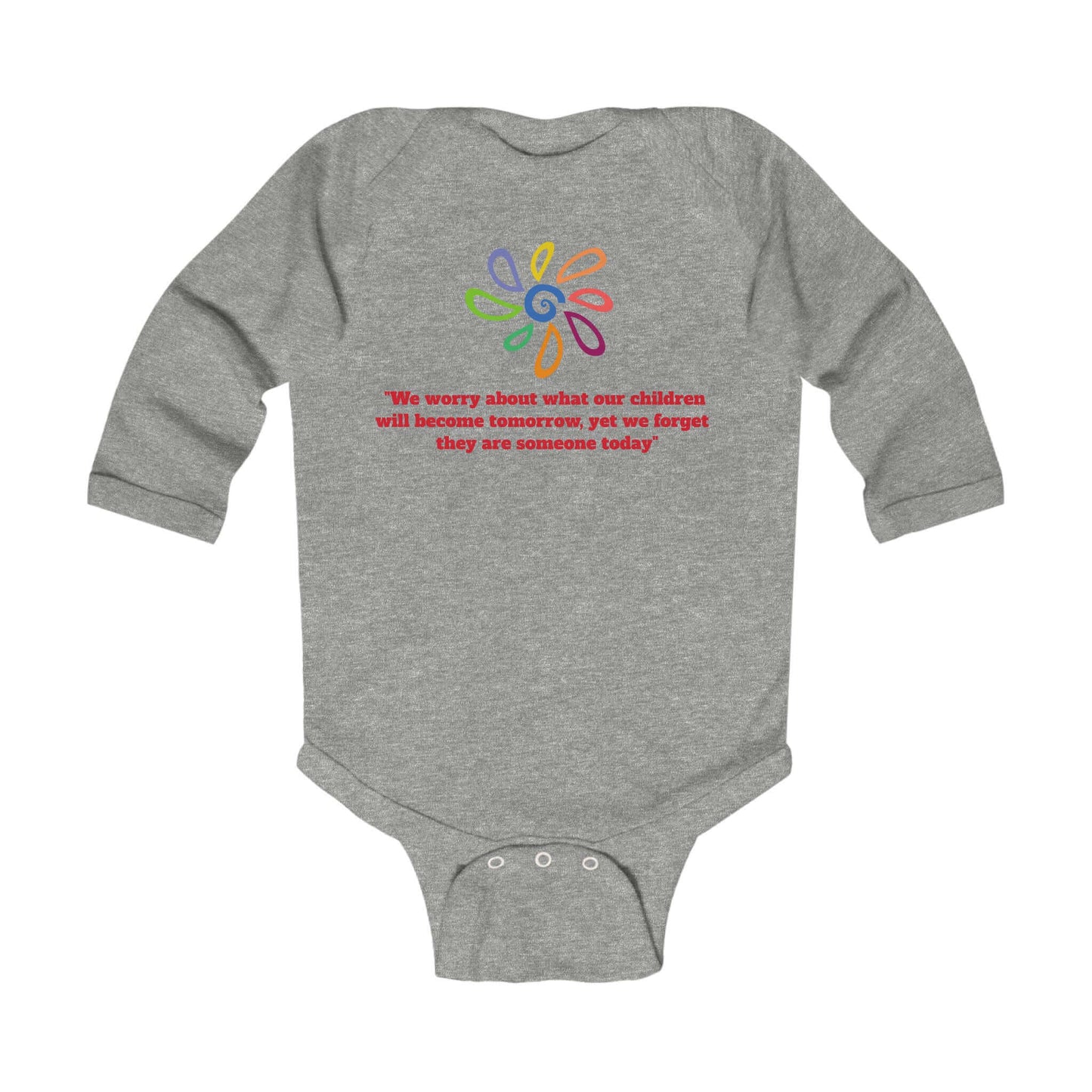 Montessori Box ™ Infant Long Sleeve Bodysuit - themontessoriboxKids clothesthemontessoribox