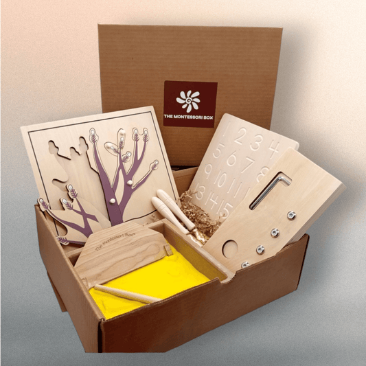 Progress Box Play Kit- 3 - 5 years old| Montessori Box - themontessoribox