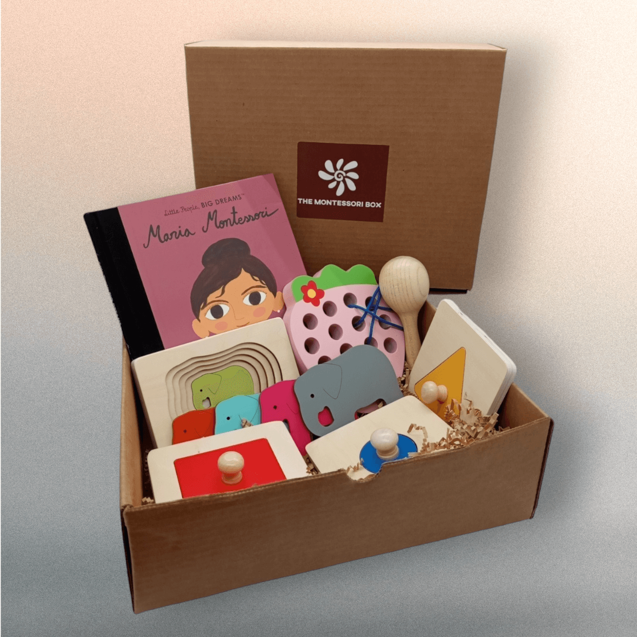 Young Learners Box Play Kit 6 - 18 Months| Montessori Box - themontessoribox